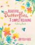 Beautiful Butterflies a Simple Relaxing Coloring Book