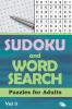 Sudoku and Word Search Puzzles for Adults Vol 3