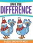 Spot The Difference Puzzle Book For Kids