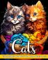 Cats Coloring Book for Kids Ages 8-12