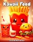 Kawaii Food Coloring Book