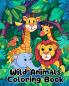 Wild Animals Coloring Book