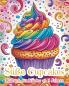 Süße Cupcakes - Malbuch für Kinder ab 4 Jahren