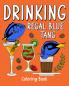 Drinking Regal Blue Tang Coloring Book