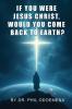 If You Were Jesus Christ Would You Come Back to Earth?