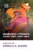 Honduras literaria poesía