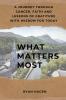 What Matters Most