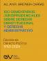 COMENTARIOS JURISPRUDENCIALES SOBRE DERECHO CONSTITUCIONAL Y DERECHO ADMINISTRATIVO. Revista de Derecho Publico 1980-2024