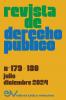 REVISTA DE DERECHO PÚBLICO Nº 179-180 julio-diciembre 2024
