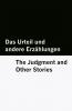 Das Urteil und andere Erzählungen / The Judgment and Other Stories [Bilingual Edition] - German & English