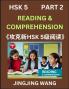Chinese HSK Level 5 Reading and Comprehension (Part 2)- Mock Test Series for HSK Level 5 A Guide to Self-learn and Pass Mandarin Chinese Test