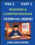Chinese HSK Level 2 Reading and Comprehension (Part 1)- Mock Test Series for HSK Level 2 A Guide to Self-learn and Pass Mandarin Chinese Test