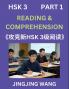 Chinese HSK Level 3 Reading and Comprehension (Part 1)- Mock Test Series for HSK Level 3 A Guide to Self-learn and Pass Mandarin Chinese Test