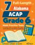 7 Full-Length Alabama ACAP Grade 6 Math Practice Tests