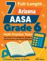 7 Full-Length Arizona AASA Grade 6 Math Practice Tests