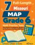 7 Full-Length Missouri MAP Grade 6 Math Practice Tests