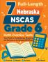 7 Full-Length Nebraska NSCAS Growth Grade 6 Math Practice Tests