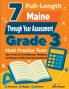 7 Full-Length Maine Through Year Assessment Grade 3 Math Practice Tests