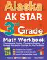 Alaska AK STAR 3rd Grade Math Workbook