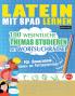 LATEIN MIT SPAß LERNEN - FÜR ERWACHSENE