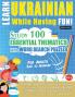 LEARN UKRAINIAN WHILE HAVING FUN! - FOR ADULTS