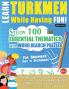 LEARN TURKMEN WHILE HAVING FUN! - FOR BEGINNERS