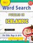 WORD SEARCH PUZZLES IN ICELANDIC FOR KIDS