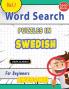 WORD SEARCH PUZZLES IN SWEDISH FOR BEGINNERS - AWESOME! VOL.1 - DELTA CLASSICS