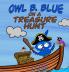 Owl B. Blue on a Treasure Hunt