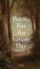 Poems For An Autumn Day
