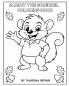 Sammy The Squirrel-Coloring Book