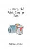 To Keep Old Paint Cans or Toss