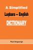 A Simplified Lugbara-English Dictionary