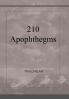 210 Apophthegms