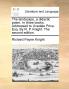 The landscape a didactic poem. In three books. Addressed to Uvedale Price Esq. By R. P. Knight. The second edition.