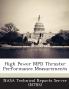 High Power MPD Thruster Performance Measurements