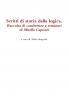 Scritti di storia della logica. Raccolta di conferenze e seminari di Mirella Capozzi