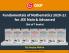 Fundamentals of Mathematics Set for JEE (Set of 7 books)