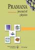 Pramana - Journal of Physics