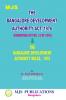 MJS's  The Bangalore Development Authority Act 1976 [Karnataka Act No. 12 Of 1976] & The Bangalore Development Authority Rules 1975(2024 Edition)