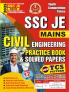 2024-25 SSC JE Mains Civil Engineering Practice Book and Solved Papers 224 450 E.