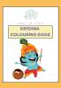 Krishna Coloring Book with Bhagavad Gita Shloka Gift for Children for painting drawing - 3 to 10 years old