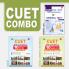 CUET Combo - NTA CUET UG General Test Book NTA CUET Science Practice Paper (PCM) & NTA CUET English Language Practice Paper (Common University Entrance Test 2022)