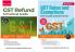 GST RATES & REFUND COMBO PACK (Rakesh Garg & Sandeep Garg)