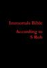 Immortals Bible