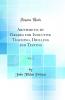 Arithmetic by Grades for Inductive Teaching Drilling and Testing Vol. 2 (Classic Reprint)