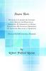 Synopses of Laboratory Courses in I. Organic and Biological Chemistry II. Chemistry of Human Physiology III. Clinical Chemistry IV. Advanced Biological Chemistry: Given at McGill University Montreal (Classic Reprint)