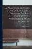 Practical Method for Constructing Efficient Lalr(k) Parsers With Automatic Error Recovery: March 1991 (Classic Reprint)