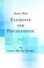 Elemente der Psychophysik Vol. 2 (Classic Reprint)