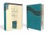 NIV Premium Gift Bible Leathersoft Teal Red Letter Comf